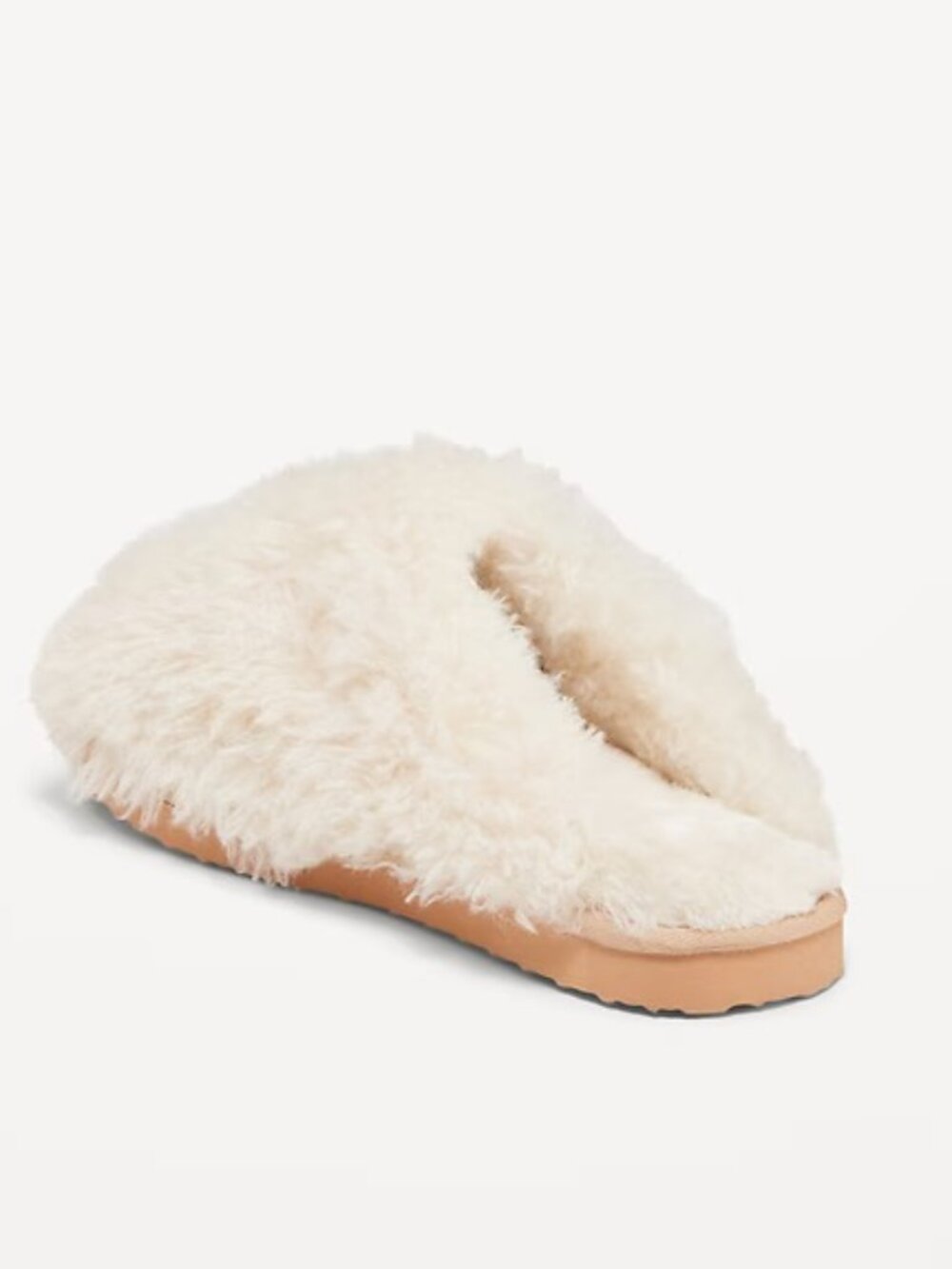 NWT faux-fur Slide Slippers